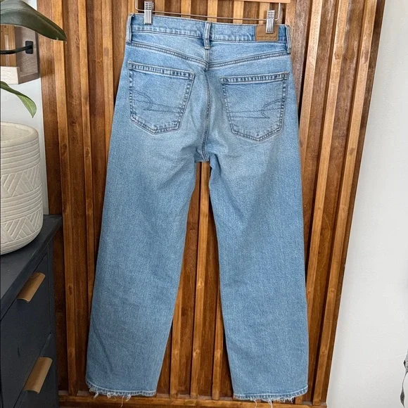 American Eagle Strigid High Waisted Stovepipe Jeans. Size 0 regular (run big) - Picture 3 of 10